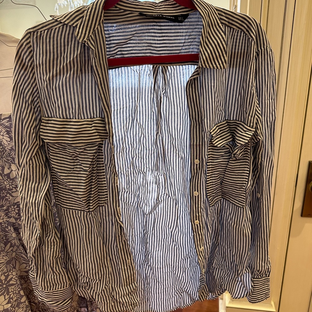 Zara button down